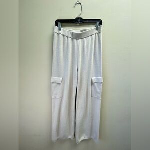 Pink Rose Cream Joggers